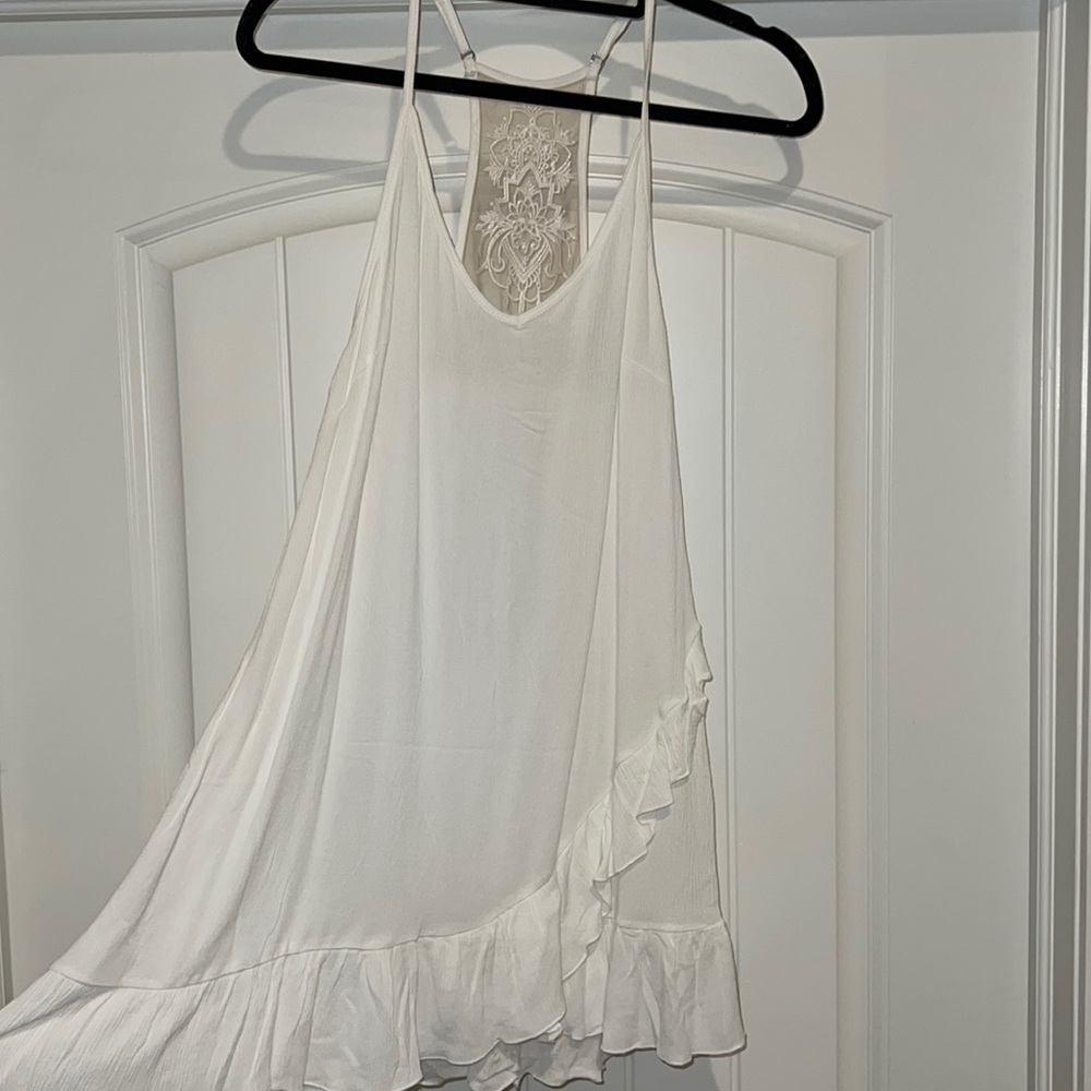 Local boutique, long tank or short dress! Adjustable straps